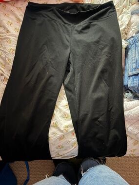 Black sweatpants